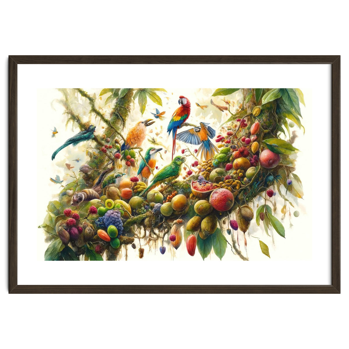 Jungle Symphony Of Tropical Birds