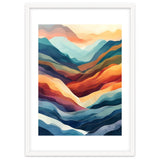 Abstract Ethereal Mountain Landscape thumbnail