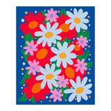 Bold Colourful Flowers (Print Only) thumbnail