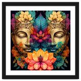 Twin Lotus Buddha Portrait thumbnail