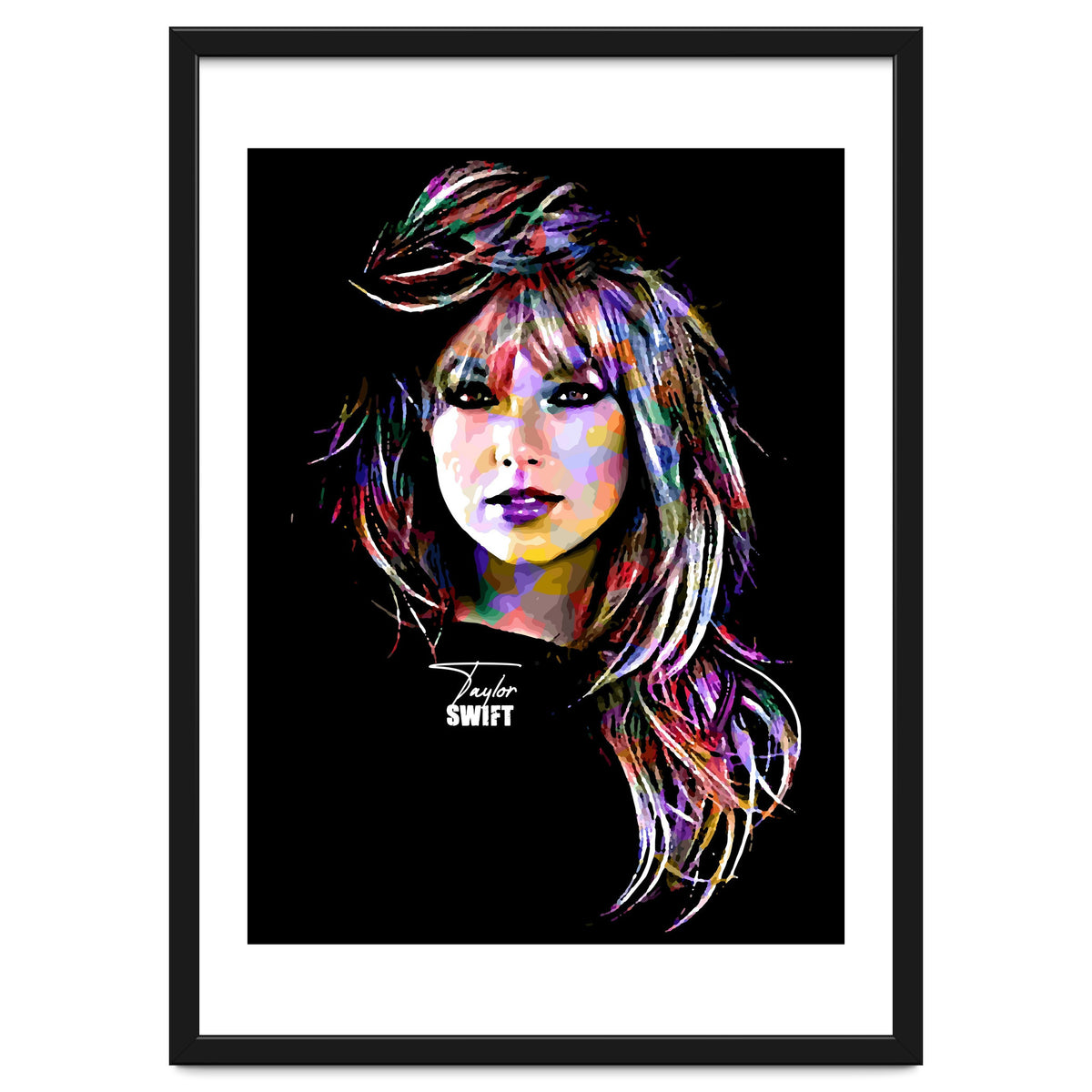 Taylor Swift Colorful Art 2