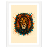 Lion Animal Watercolor