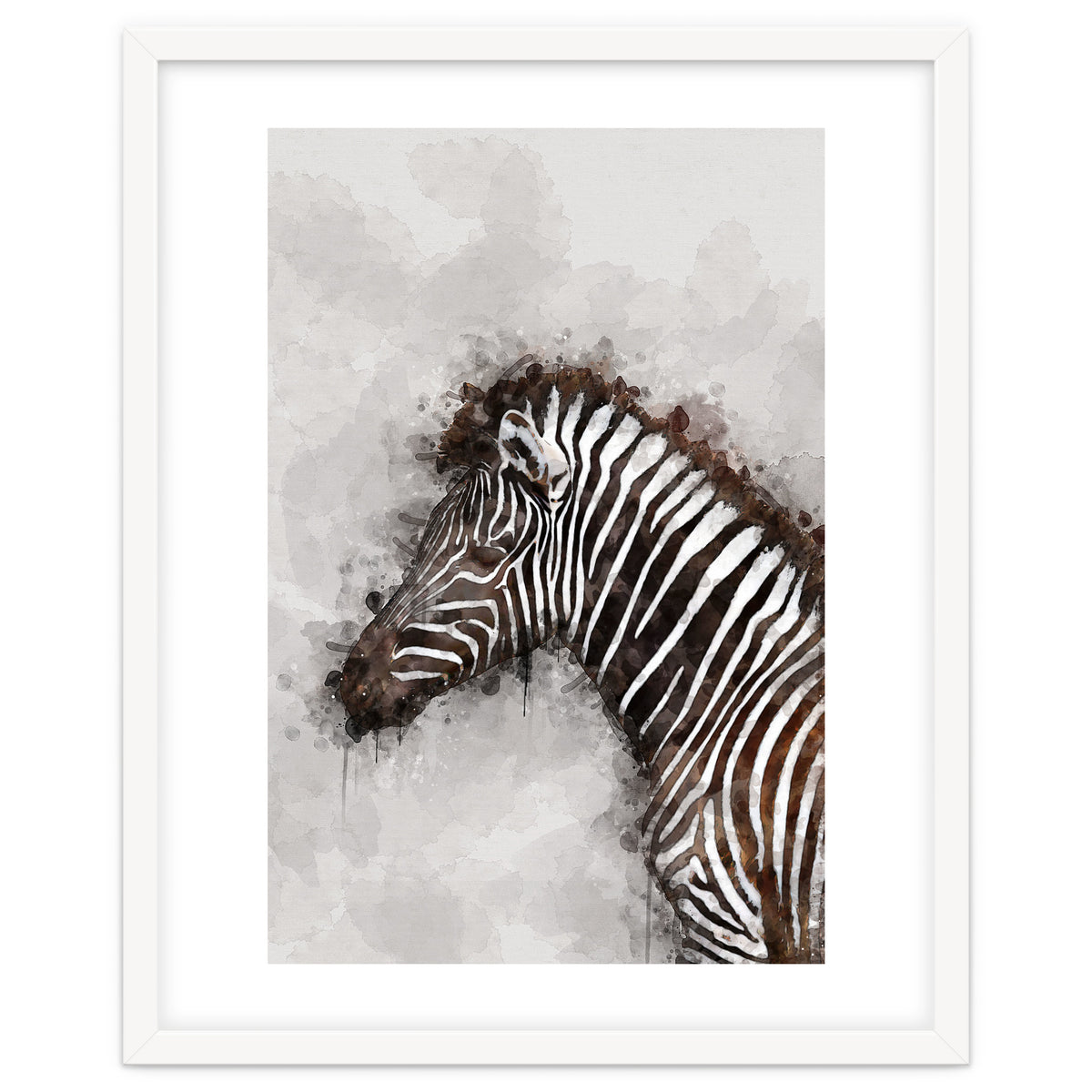 Zebra Watercolor