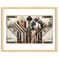 Gatsby Glamour Art Deco Scene
