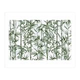 Bamboo Moody Green White (Print Only) thumbnail