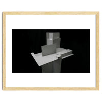 Architectural Model Grey Cardboard