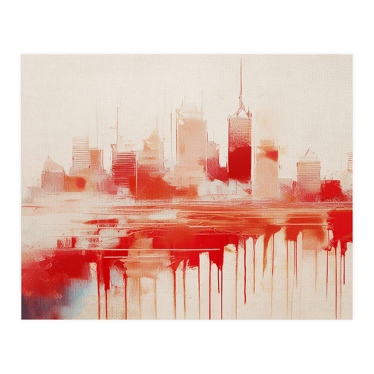 Buildings At Dusk 01 (Print Only)