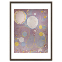 Hilma af Klint - The Ten Largest No 8 Adulthood Abstract Spiritual Geometry Art
