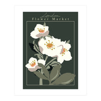 Flower Market London Hellebore (Print Only)