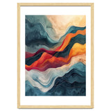 Abstract Flowing Mountain Landscape thumbnail