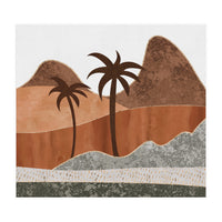 Abstract Landscape Desert Dream (Print Only)