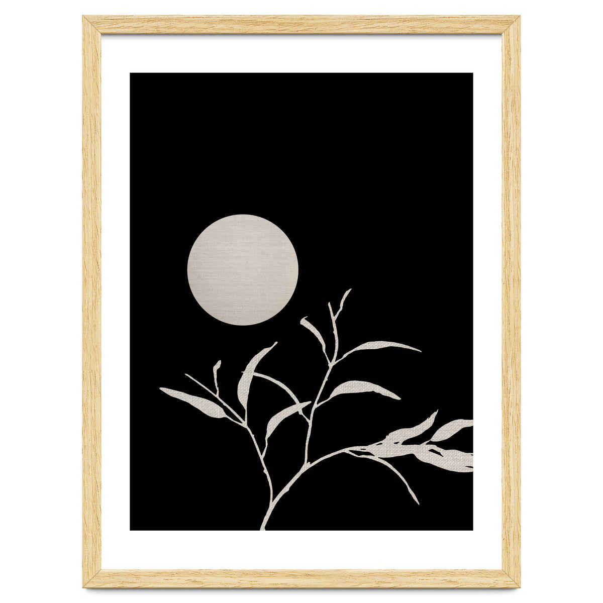 Moon & Leaf