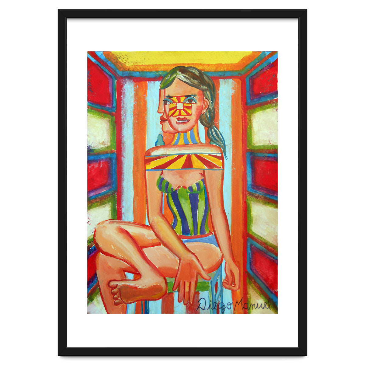 Mujer En La Silla 10