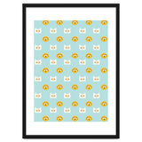 Minimalist Finn And Jake Seamless Cartoon Pattern thumbnail