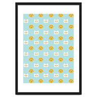 Minimalist Finn And Jake Seamless Cartoon Pattern