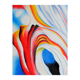 Georgia O’Keeffe – Music, Pink and Blue (1918) | Abstract Modernist Harmony of Color and Emotion (Print Only) thumbnail