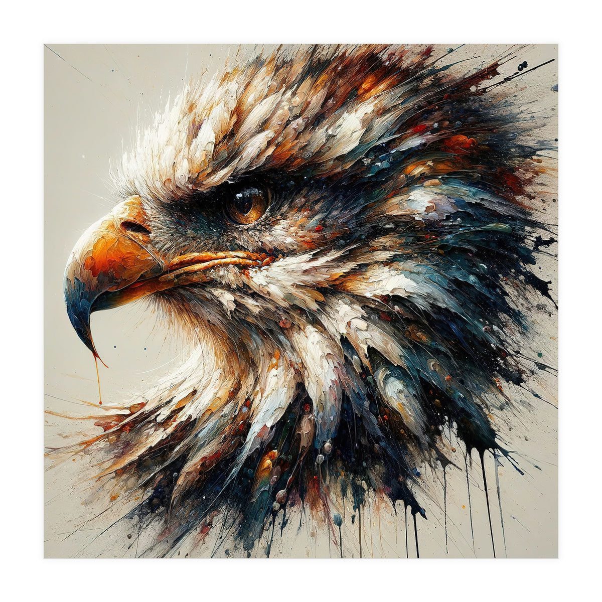 Powerful Eagle (Print Only)