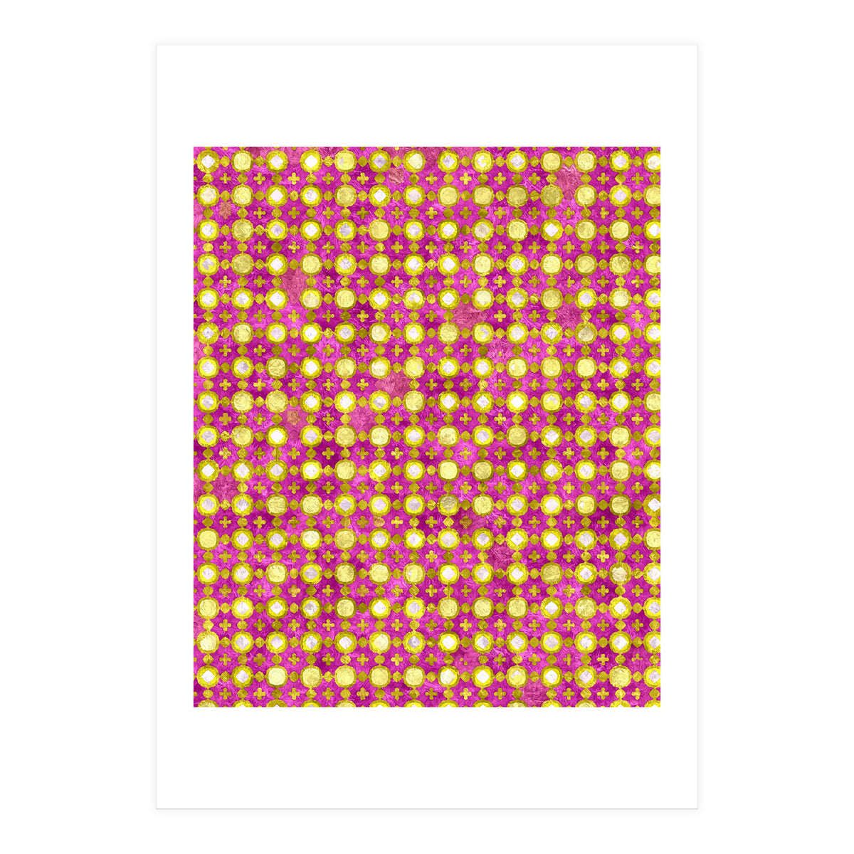 Indian Mirror Fabric (Print Only)