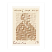 Portrait Of Caspar Cruciger (after 1537) – Lucas Cranach The Younger (german, 1515 1586) (Print Only)