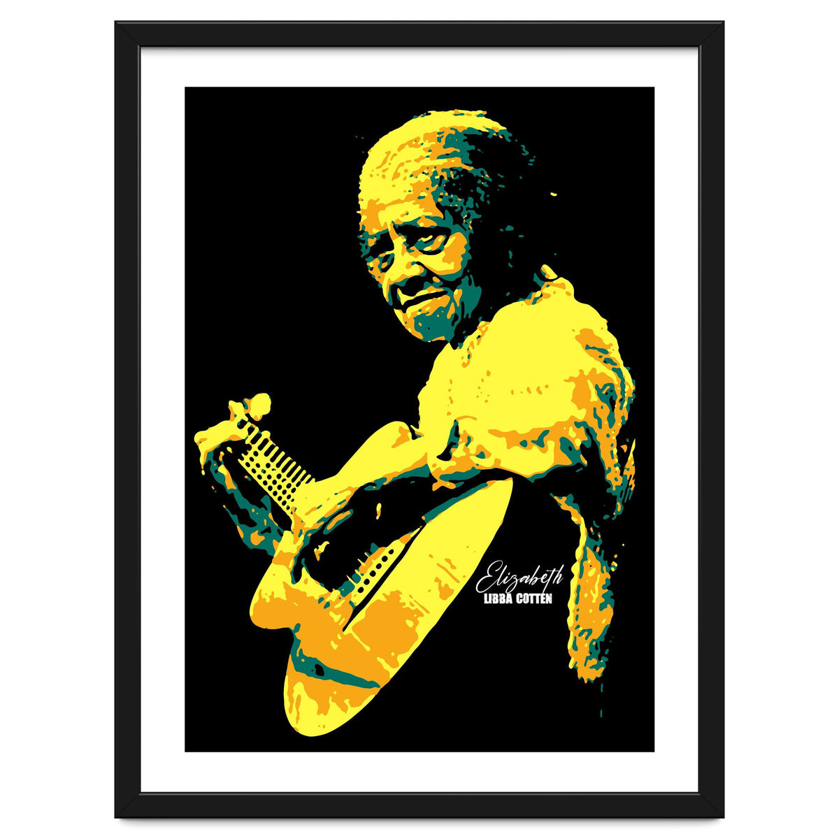 Elizabeth Cotten American Folk and Blues Musician Legend