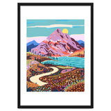 Alice In Wonder Valley, Nature Landscape Floral Positivity Meadow, Mountains Travel Pastel Bohemian Eclectic Spring, River Hope Vintage Good Vibes thumbnail