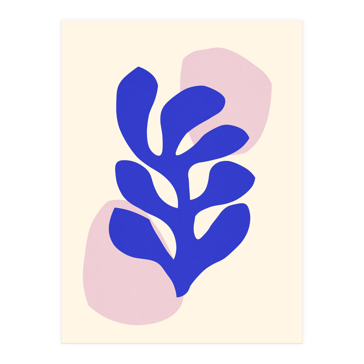 Floral matisse 8 (Print Only)
