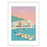 Amalfi Coast Italy Travel Postcard thumbnail