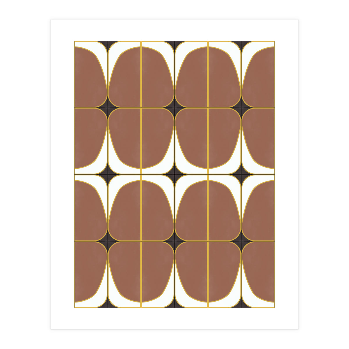Elegant Sassy Seventies Tiles (Print Only)