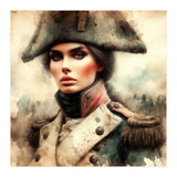 Napoleonic Officer Woman Portrait (Print Only) thumbnail