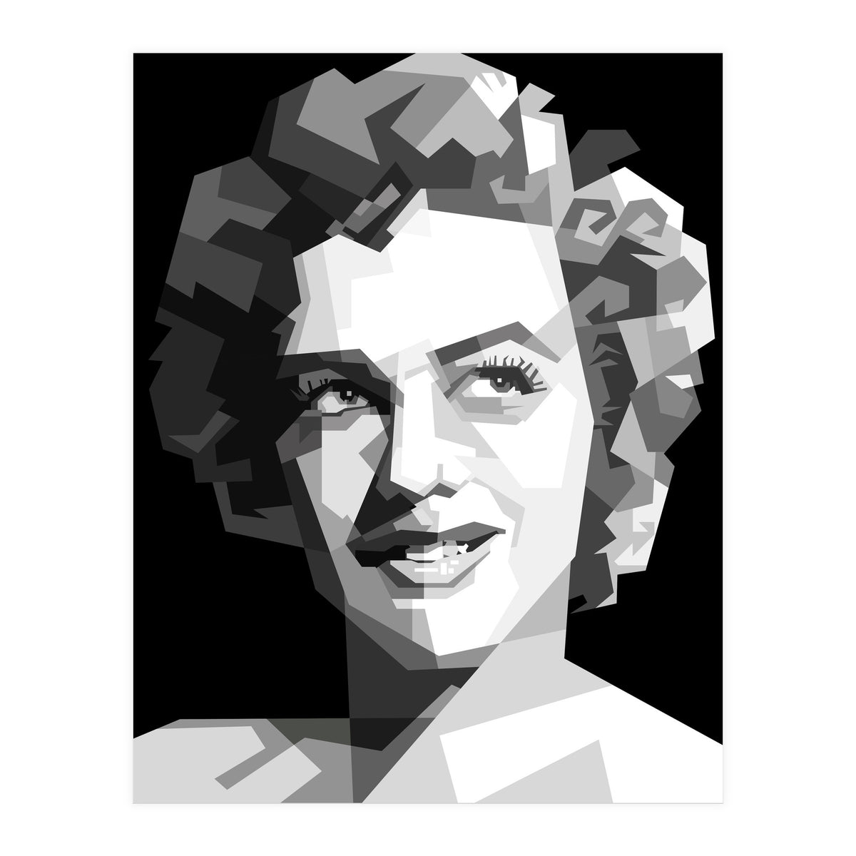 Marilyn Monroe 60s Hollywood Stars Movie (Print Only)