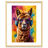 Lama In Headphones thumbnail