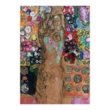 Gustav Klimt / 'Retrato de Maria Munk', 1917, Oil on canvas, 180 x 90 cm. (Print Only) thumbnail
