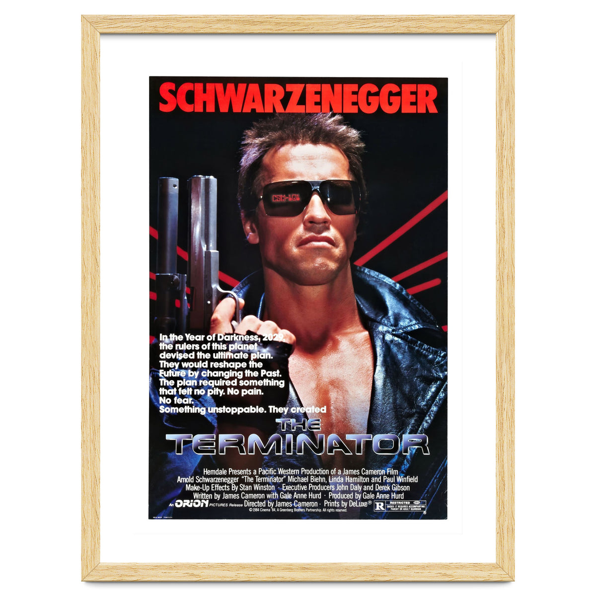 THE TERMINATOR (1984), directed by JAMES CAMERON.