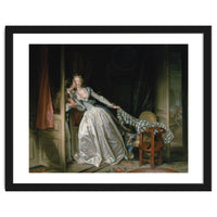 Jean-Honoré Fragonard – The Stolen Kiss | Elegant Rococo Romance & Secret Intimacy