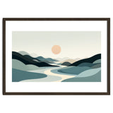 Serene Horizon: Minimalist Organic Landscape thumbnail