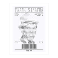 Receipt Art Frank Sinatra (Print Only)