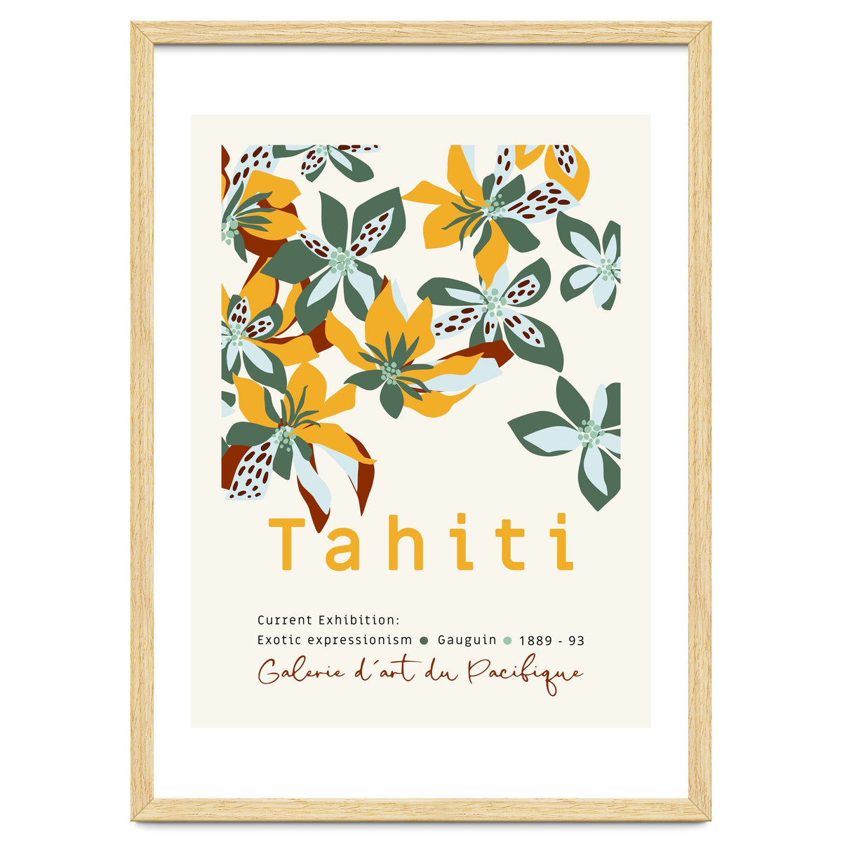 Exotic expressionism Gauguin Tahiti