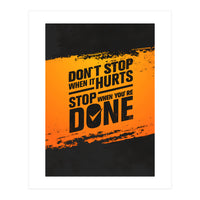 Dont Stop (Print Only)