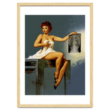 Pin Up Sexy Girl At The Doctor thumbnail