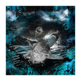 Shark Blue Moon Ocean Splash (Print Only) thumbnail