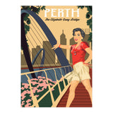Perth, The Elizabeth Quay Bridge, Australia (Print Only) thumbnail