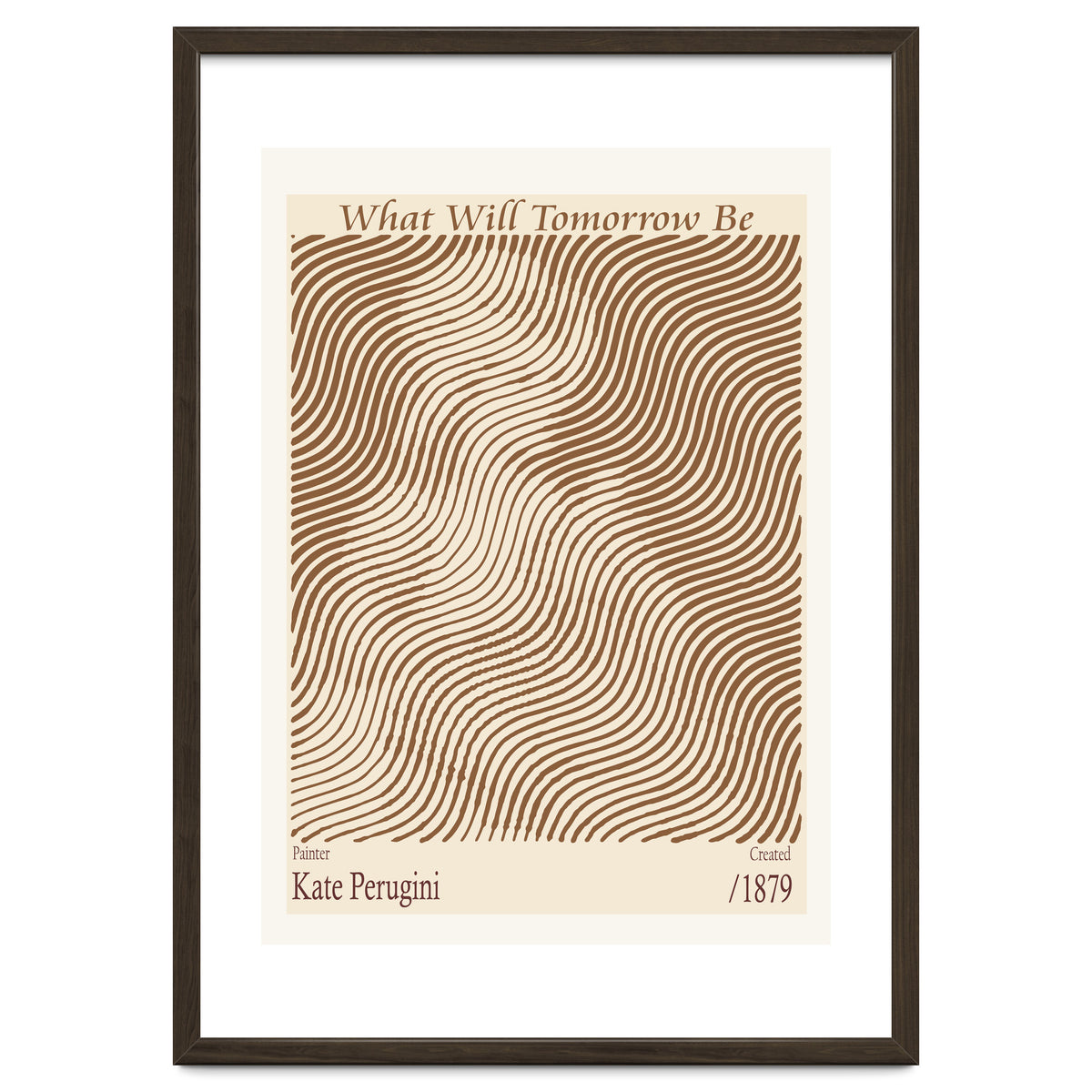 What Will Tomorrow Be – Kate Perugini (1879)