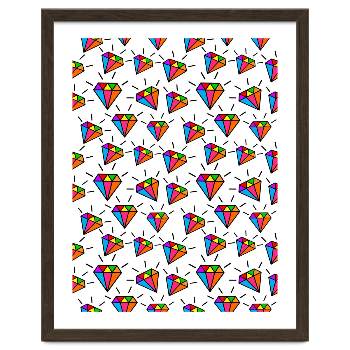 Cute diamonds pattern