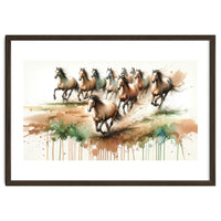 Galloping Horse Herd