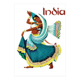 India Dancing Girl (Print Only) thumbnail