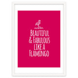 Beautiful and fabulous like a flamingo thumbnail