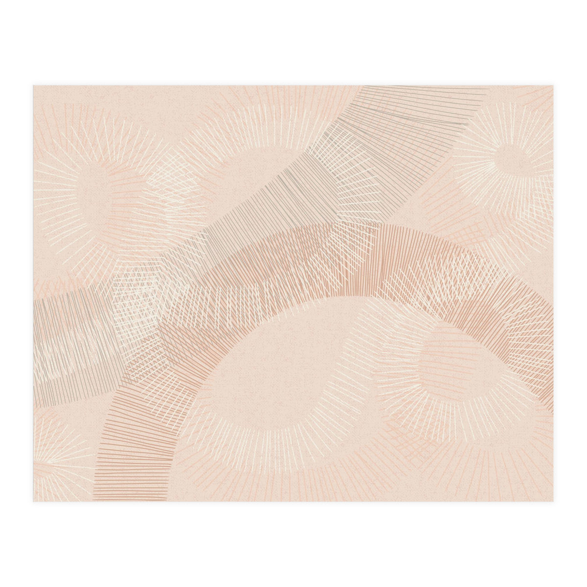 calming essentials Curved Lines pale mocha mousse (Print Only)