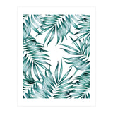 Island Life, Tropical Minimal Palm Vintage Illustration, Luxe Bohemian Botanical Nature Beachy (Print Only) thumbnail