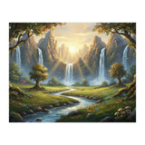 Enchanted Waterfall Meadow (Print Only) thumbnail