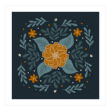 Circular Flowers 3 (Print Only) thumbnail